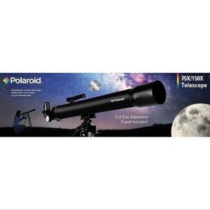 Polaroid Refractor Telescope with 75x/150x magnification